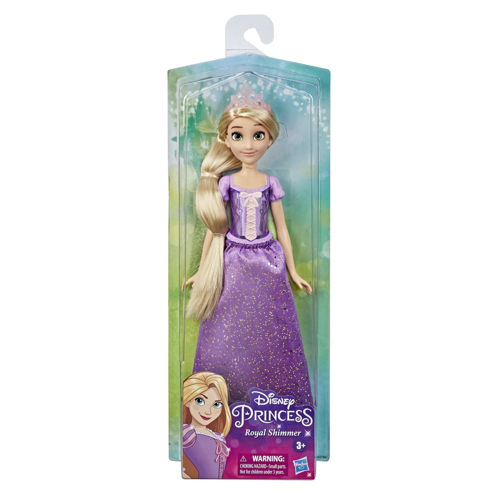 Disney Princess Royal Shimmer Rapunzel Doll, with Skirt and Accessories