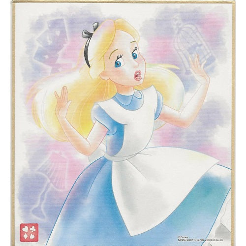 Disney Japan Shikishi Art Board Collectible Picture