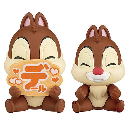 Disney Friends Push Me Mascot Takara Tomy 2-Inch Mini-Figure